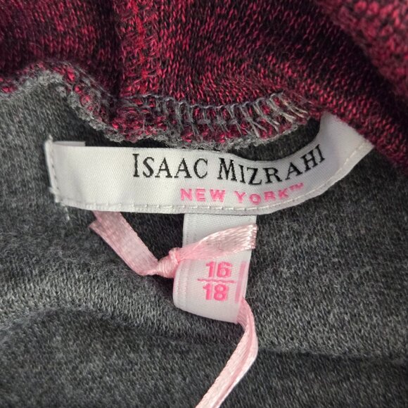 NWT | Teen Burgundy Hooded Pullover Sweater Kangaroo Pocket | Size 16 - Picture 3 of 5